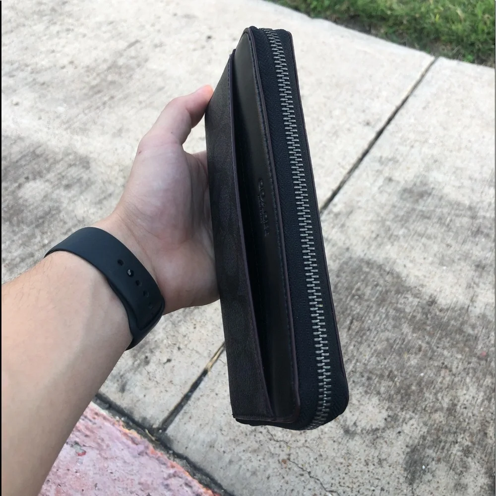 Black Coach Leather Jacket Unisex In perfect conditions - Picture 2 of 8